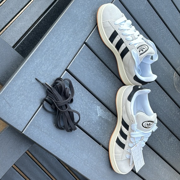 Adidas Campus 00s Crystal White Core Black - Picture 4 of 6